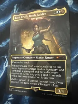 Lara Croft, Tomb Raider Borderless Secret Lair Drop Regular #1509 - Image 3