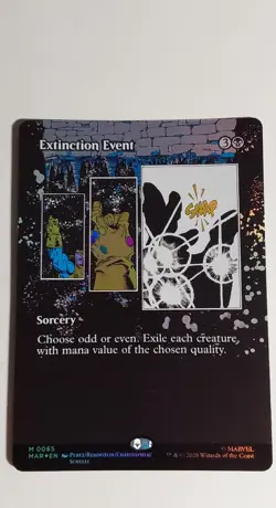 Extinction Event (Borderless) Marvel Universe Eternal-Legal Foil - Image 1
