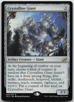Crystalline Giant 234 Rare Ikoria: Lair of Behemoths Magic: The Gathering NM - Image 1