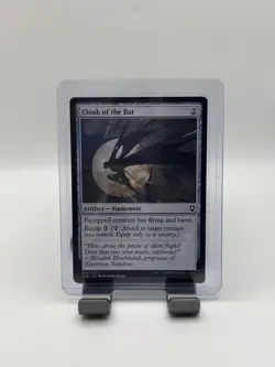 MTG, Cloak of the Bat $3 ORDER MIN 307 Battle for Baldur's Gate Regular - Image 1