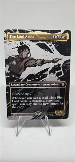 Fire Lord Azula (0313) (Borderless) Avatar: The Last Airbender NM non Foil - Image 2