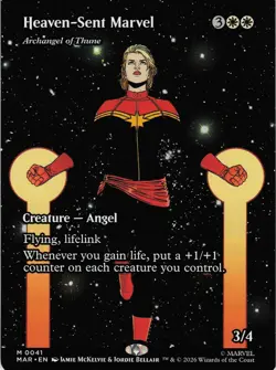 Heaven-Sent Marvel - Archangel of Thune (Borderless) M Marvel Universe Eternal-L - Image 1
