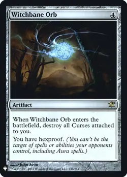 Foil Witchbane Orb - 236 - The List Reprints - Image 1