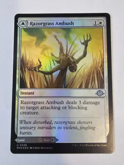 MTG - Razorgrass Ambush FOIL - Modern Horizons 3 - Image 1