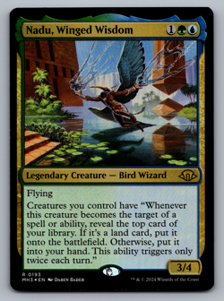 Nadu, Winged Wisdom FOIL - Modern Horizons 3 - MTG - Image 1