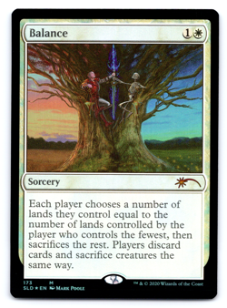 Balance FOIL - Secret Lair MTG - Image 1