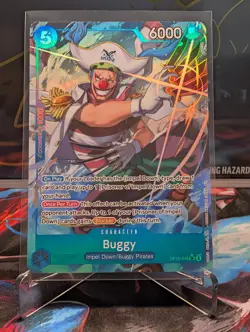 Buggy (048) (Alternate Art) OP16-048 The Time of Battle Foil one piece TCG NM - Image 1