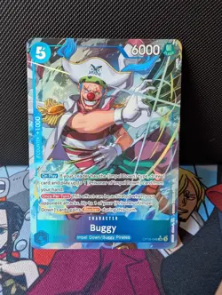 Buggy (048) (Alternate Art) OP16-048 The Time of Battle Foil - Image 1