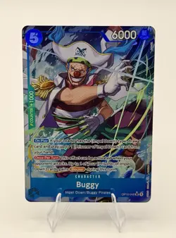 Buggy (048) (Alternate Art) OP16-048 The Time of Battle Foil - Image 1