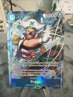 Buggy (048) (Alternate Art) OP16-048 The Time of Battle Foil - Image 2