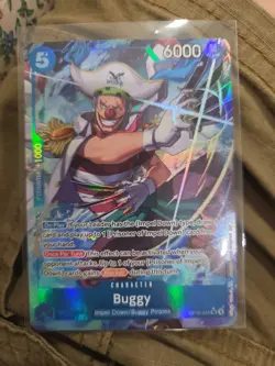 Buggy (048) (Alternate Art) OP16-048 The Time of Battle Foil - Image 1