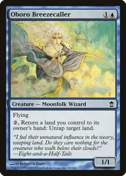 Oboro Breezecaller Saviors of Kamigawa LP MTG - Image 1