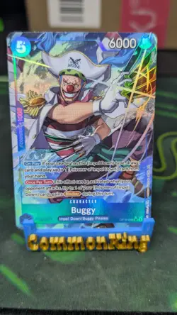 Buggy (048) (Alternate Art) OP16-048 The Time of Battle Foil - Image 1