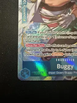 One Piece TCG Buggy OP16-048 Alternate Art SR The Time of Battle NM - Image 5