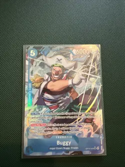 Buggy (048) (Alternate Art) OP16-048 The Time of Battle Foil - Image 1