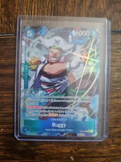 Buggy (048) (Alternate Art) OP16-048 The Time of Battle Foil English - Image 1
