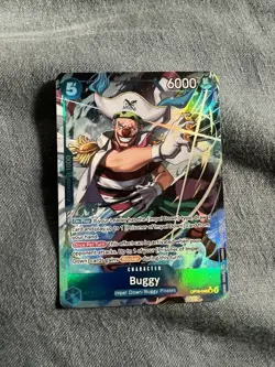 Buggy (048) (Alternate Art) OP16-048 The Time of Battle Foil - Image 1