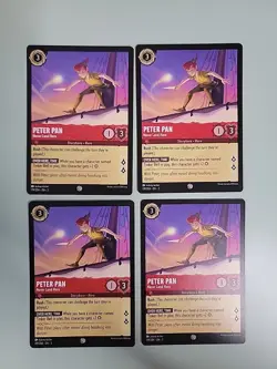 x4 Peter Pan - Never Land Hero - 119/204 - Common Lorcana Into the Inklands - Image 1