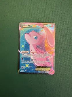 Pokemon Mew EX RC24/RC25 Radiant Collection Holo Rare Legendary Treasures - Image 1