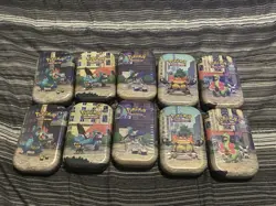 NEW SEALED Pokemon TCG Lumiose City Mini Tin Lot of 10 Factory Sealed Fast Ship - Image 1