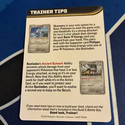 Mega Excadrill ex Trainer Tips - Prerelease Exclusive - Pokemon TCG: Pitch Black - Image 2