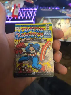 captain america mtg comic cover - Image 1