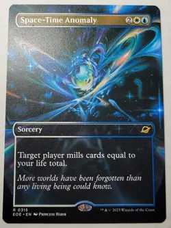 Space-Time Anomaly -Borderless- Edge of Eternities Rare EOE 315 mtg NM/M - Image 1