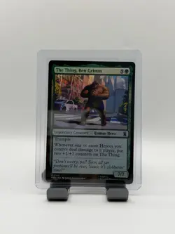 MTG, The Thing, Ben Grimm FOIL $3 ORDER MIN 190 Marvel Super Heroes - Image 1