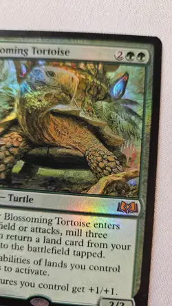 MTG Misprint Blossoming Tortoise Foil Promo Pack NM - Image 3