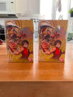 One Piece TCG Double Pack Set Vol 1, Kingdoms of Intrigue OP04 Lot of 2 Sealed - Image 1
