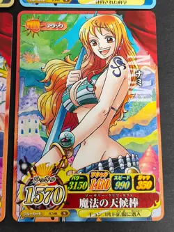 Nami IC6-05 IC2-09 lot One Piece Berry Match Card TCG BANDAI Japanese eb377 - Image 2