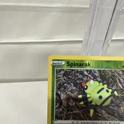 Spinarak - 006/078 - Reverse Holo Unpeeled Ditto - Pokemon Go - NM- toploaded - Image 3