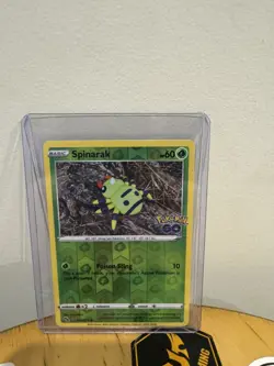 Ditto (Spinarak) - 006/078 - Pokemon Go Common Reverse Holo Unpeeled NM - Image 1
