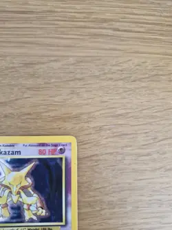 Pokemon Alakazam TCG Base Set Holo Unlimited Rare Card 1/102 MP - Image 3
