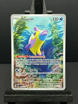 Pokemon TCG Bruxish 200/191 SV08: Surging Sparks Holo Illustration Rare (NM) - Image 1