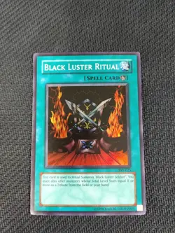 Yugioh Black Luster Ritual SYE-025 Super Rare LP/MP - Image 1