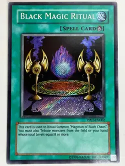 Black Magic Ritual - PP01-EN002 - Secret Rare - Unlimited - Image 1