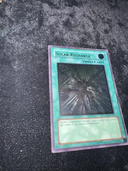 Yu-Gi-Oh! Solar Recharge LODT-EN052 Ultimate Rare Unlimited X3 - Image 3