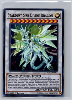 Stardust Sifr Divine Dragon MP17-EN054 2017 Mega-Tins Yu-Gi-Oh 1st Edition NM - Image 1