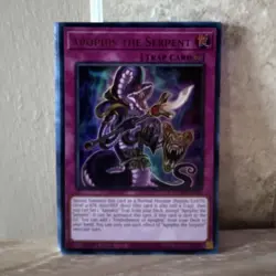 Konami Yu-Gi-Oh! Apophis the Serpent Trap-Continuous Card 1st Edition English - Image 1