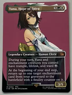 MTG Final Fantasy Yuna, Hope of Spira Legendary Creature MYTHIC REGULAR #0404 - Image 1
