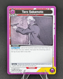 Union Arena Taro Sakamoto UE19BT/SMD-1-049 (U) - UE19BT: SAKAMOTO DAYS - Image 1