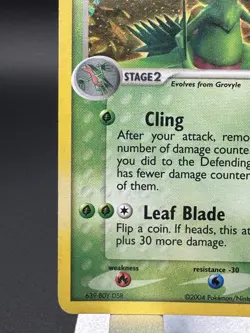 Pokemon TCG Sceptile Holo Rare Card Pop Series 1, 4/17 - Image 5