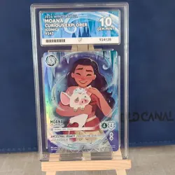 Disney Lorcana TCG Moana, Curious Explorer Iconic Foil #242 (EN) Ace 10 - Image 2