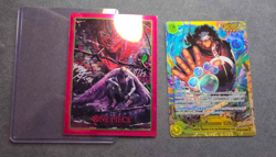 One Piece TCG Bartholomew Kuma - OP12-119 Legacy Of The Master SEC w/ Sleeve - Image 3