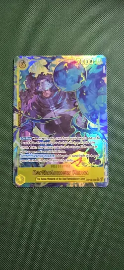 One Piece TCG: Bartholomew Kuma SEC Alternate Art OP12-119 Legacy of the Master - Image 3