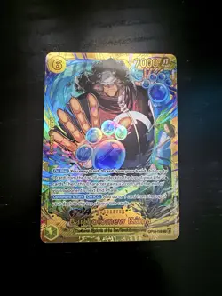One Piece TCG Bartholomew Kuma SEC Legacy of the Master OP12-119 - Image 1