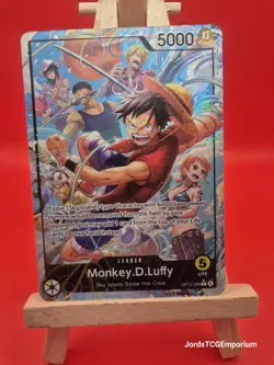 Monkey D. Luffy (Alt Art) OP15-098 L Adventure on KAMI's Island ENGLISH - Image 1