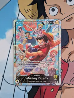 Monkey D. Luffy (Alt Art) OP15-098 L Adventure on KAMI's Island ENGLISH - Image 1