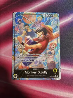 Monkey D. Luffy (Alt Art) OP15-098 Leader Adventure on KAMI's Island Lot Of 7 - Image 1